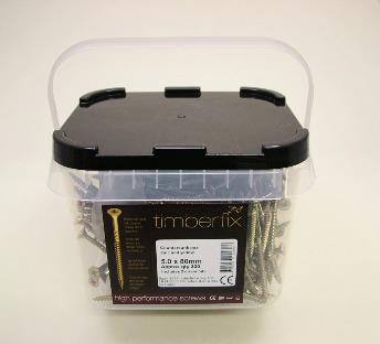 Timberfix 360 screws in trade tubs